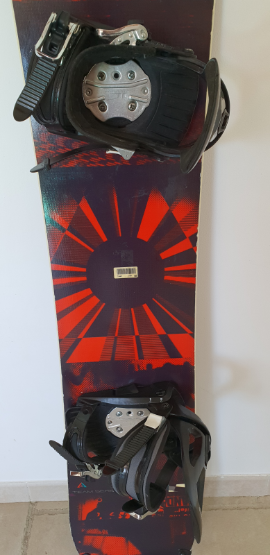 SNOWBOARD D'OCCASION  NITRO TEAM SERIES ROUGE