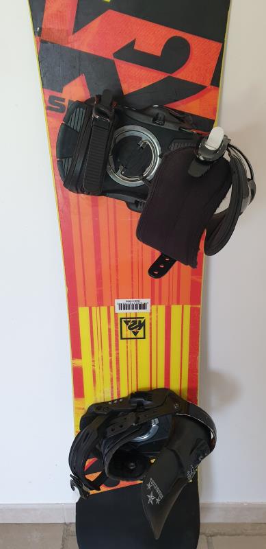 SNOWBOARD D'OCCASION K2 161 CM WIDE + FIXATION A PRIX DISCOUNT