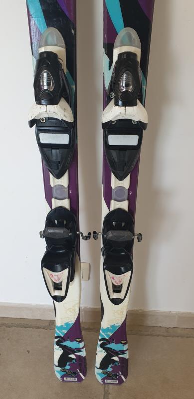 SKI D'OCCASION FEMME ROSSIGNOL HARMONY II STYLE + FIXATION PAS CHER