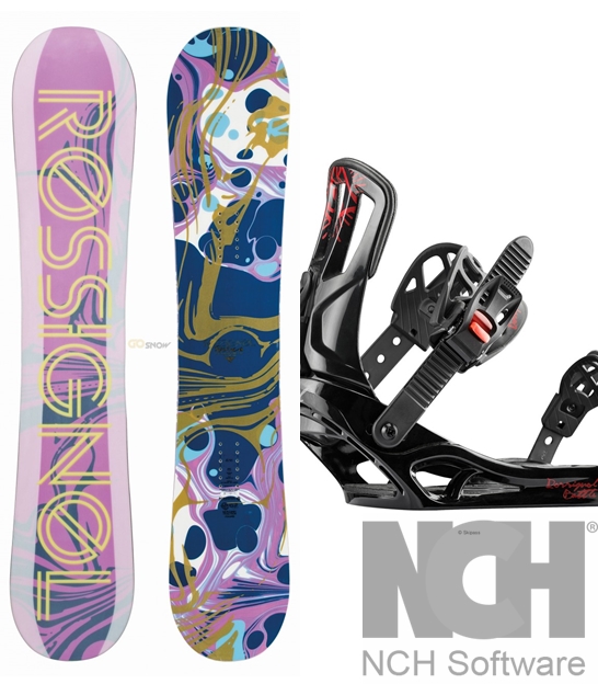 PACK SNOWBOARD NEUF ROSSIGNOL JUSTICE + FIXATION