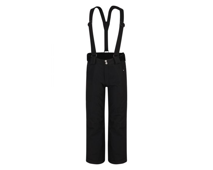 PANTALON DE SKI DARE 2B JUNIOR MOTIVE NOIR AVEC BRETELLES DÉTACHABLES DWW406