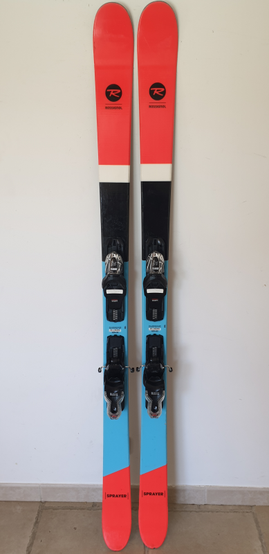 SKI D'OCCASION FREESTYLE ROSSIGNOL SPRAYER + FIXATION TEST 2020
