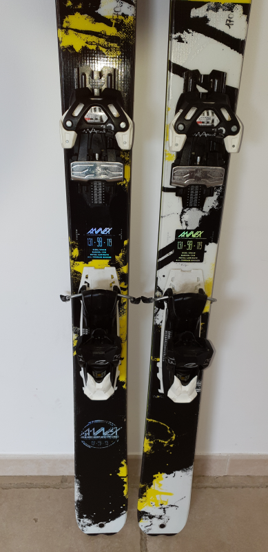 SKI D'OCCASION FREERIDE K2 ANNEX 98 · Skiokz