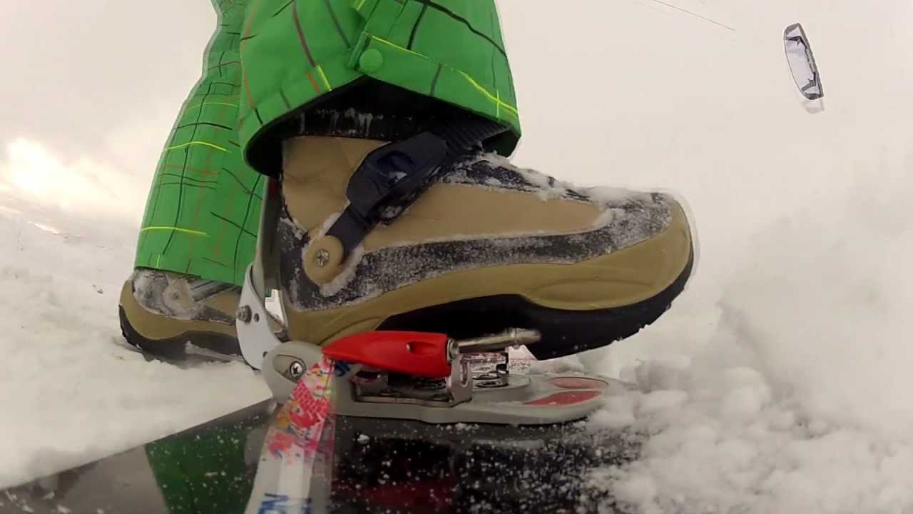 FIXATION DE SNOWBOARD D'OCCASION STEP-IN EMERY.