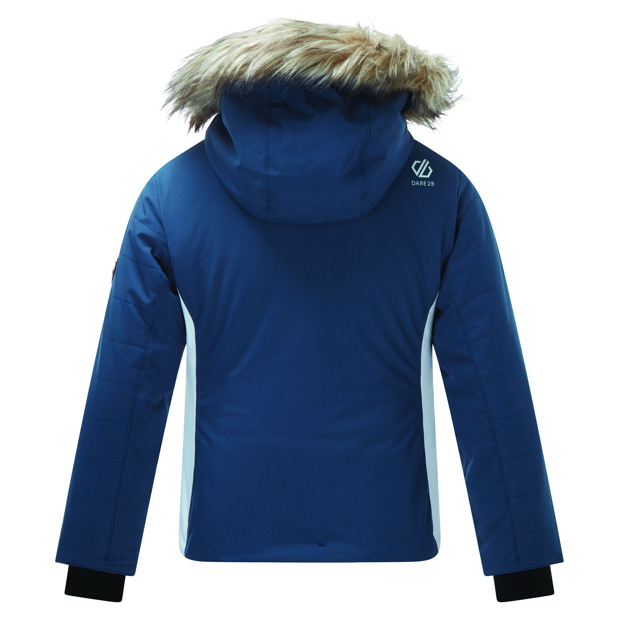 VESTE DE SKI TECHNIQUE JUNIOR FILLE DARE 2 B ESTIMATE 20K A CAPUCHE