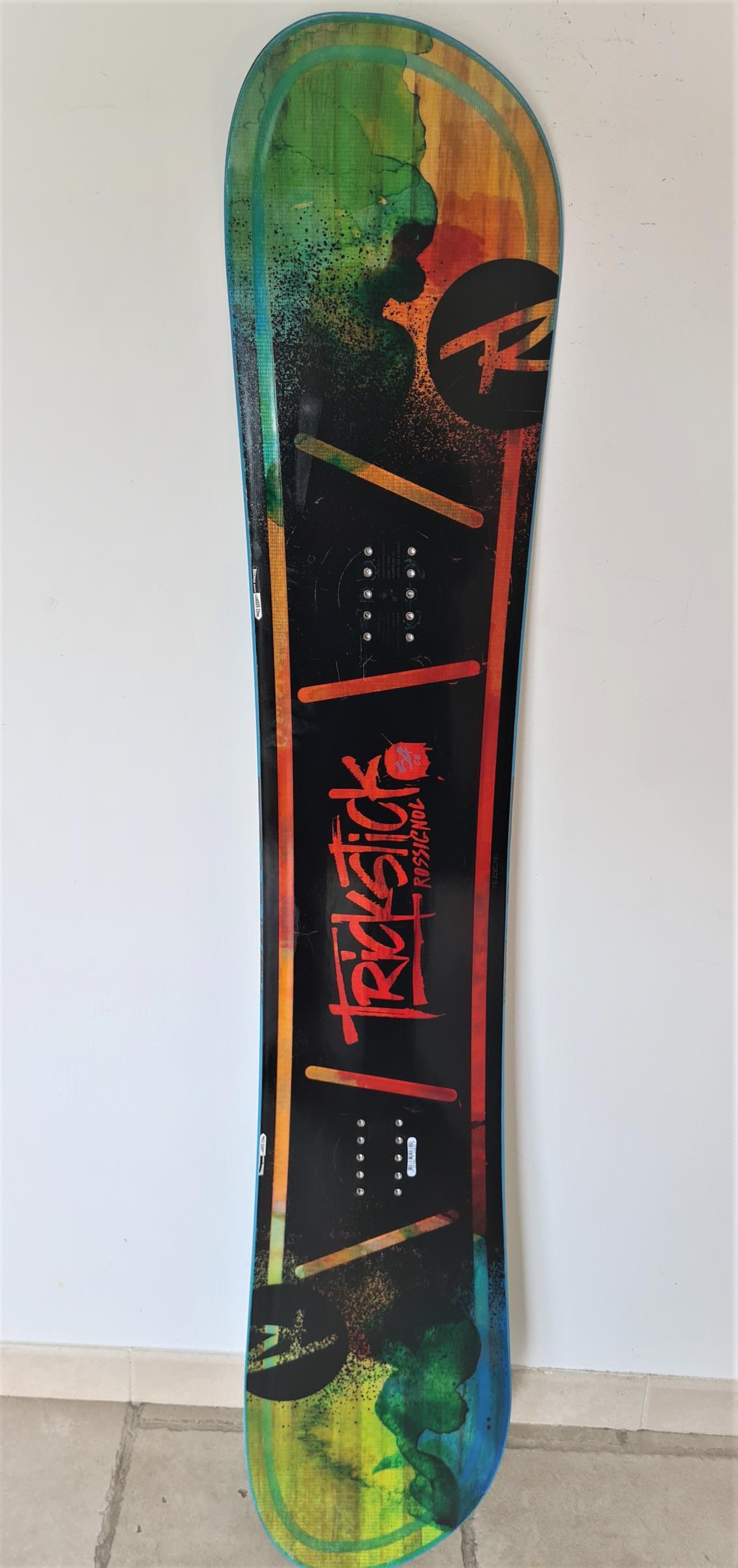 PLANCHE DE SNOWBOARD D'OCCASION ROSSIGNOL TRICKSTICK TEST 2021