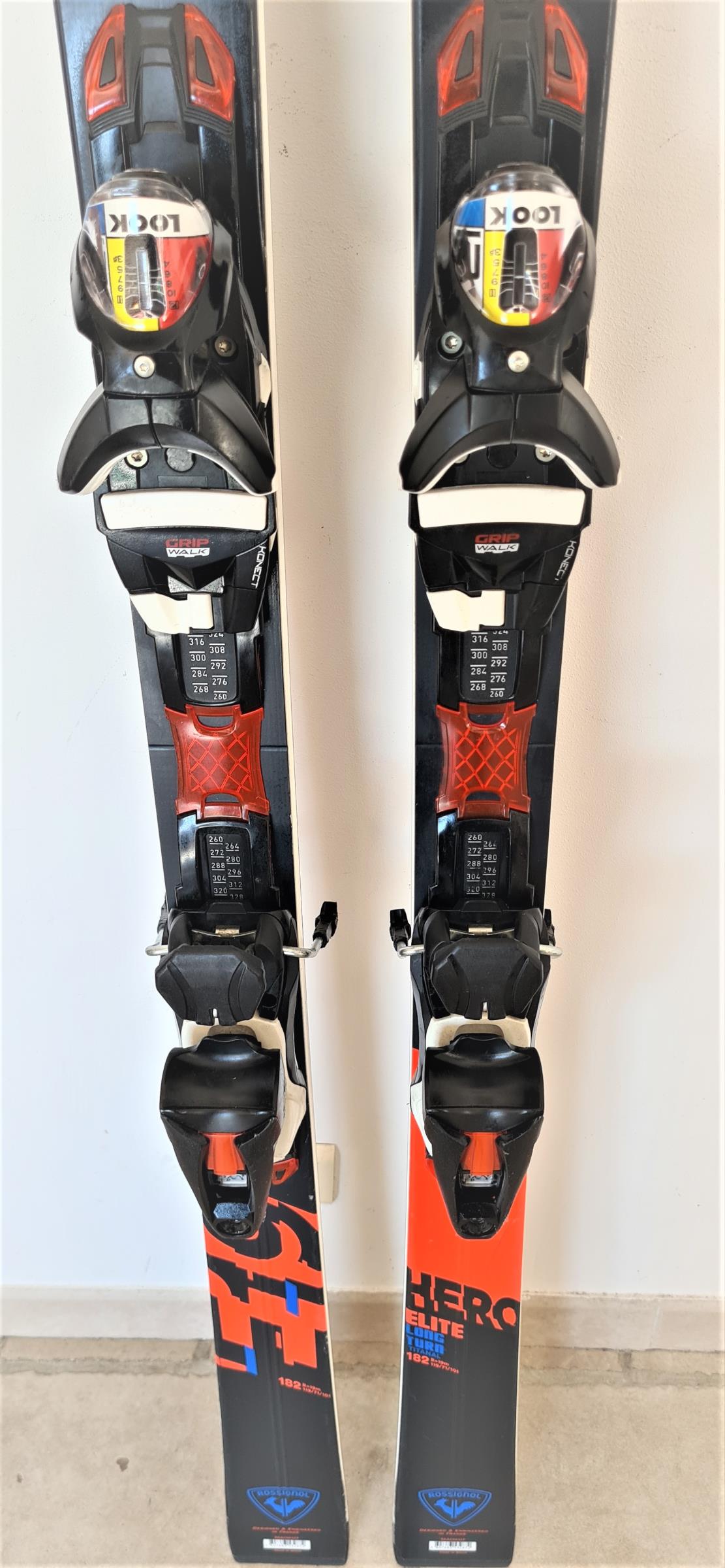 SKI D'OCCASION ROSSIGNOL HERO ELITE ST TI TEST 2022 FIXATION LOOK KONECT