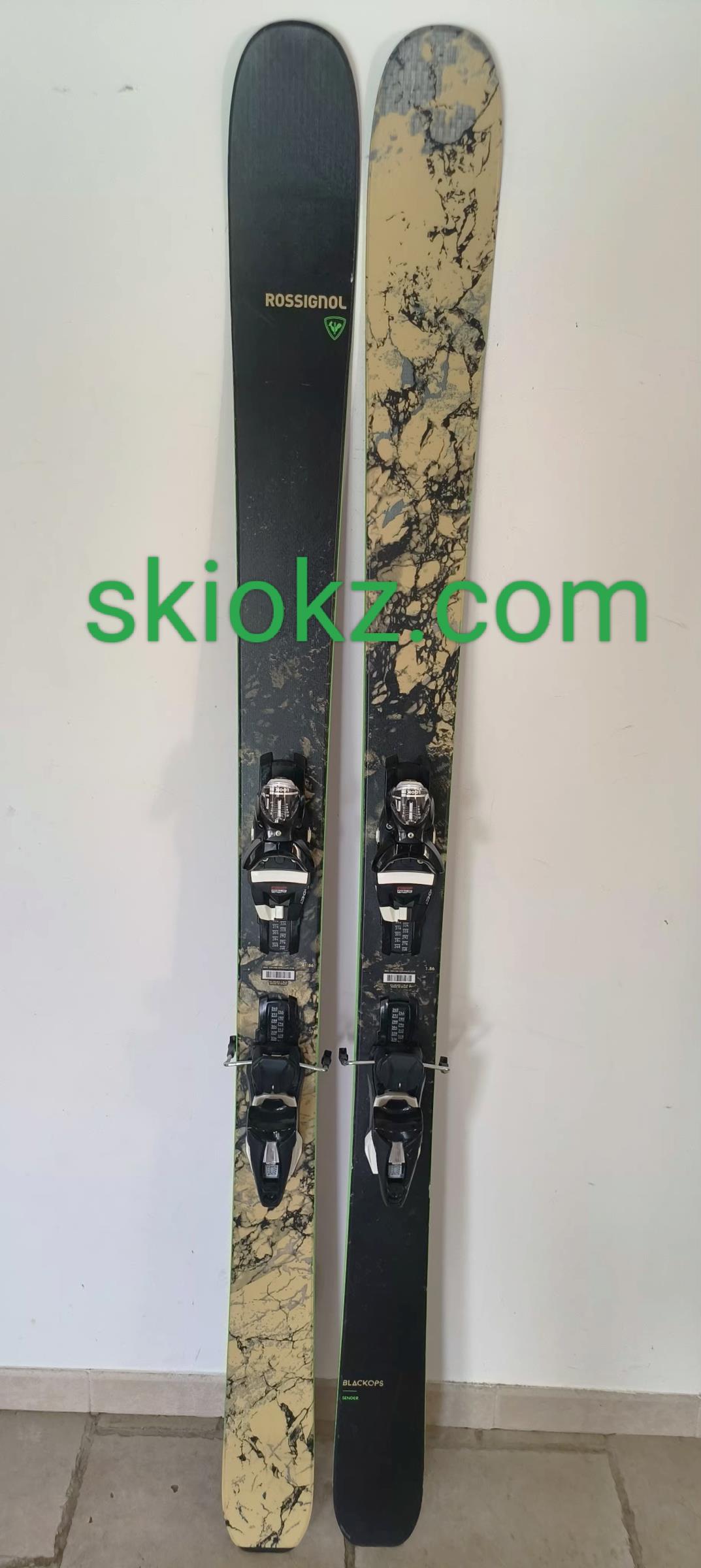 SKI D'OCASION ROSSIGNOL BLACKOPS SANDER TEST 2022 FIXATION KONECT NX12