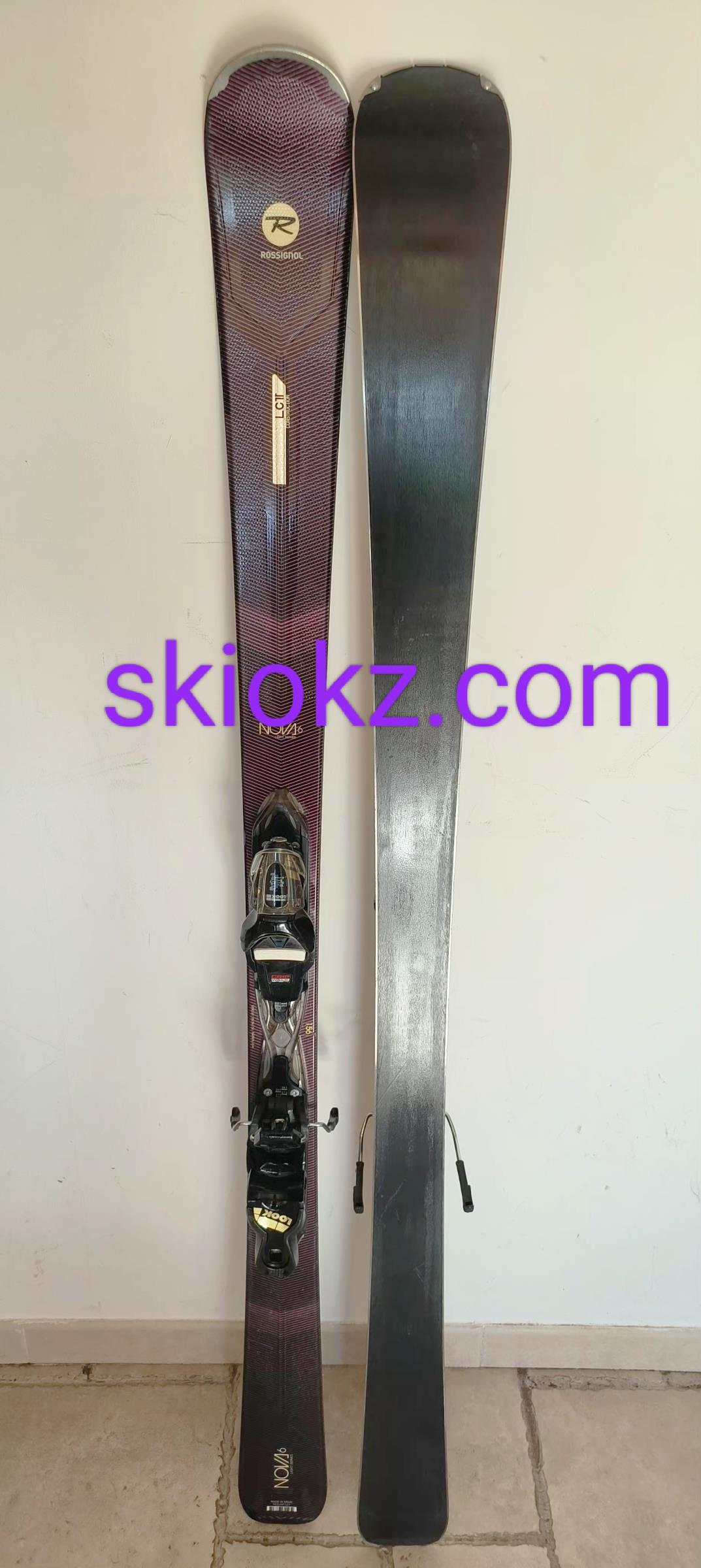 SKI D'OCCASION FEMME ROSSIGNOL NOVA 6 FIXATION XPREES 2022