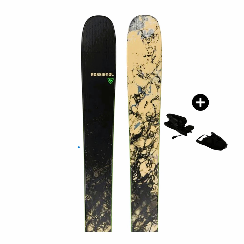 SKI NEUF ROSSIGNOL BLACKOPS SANDER 2022 + FIXATION LOOK KONECT SPX12