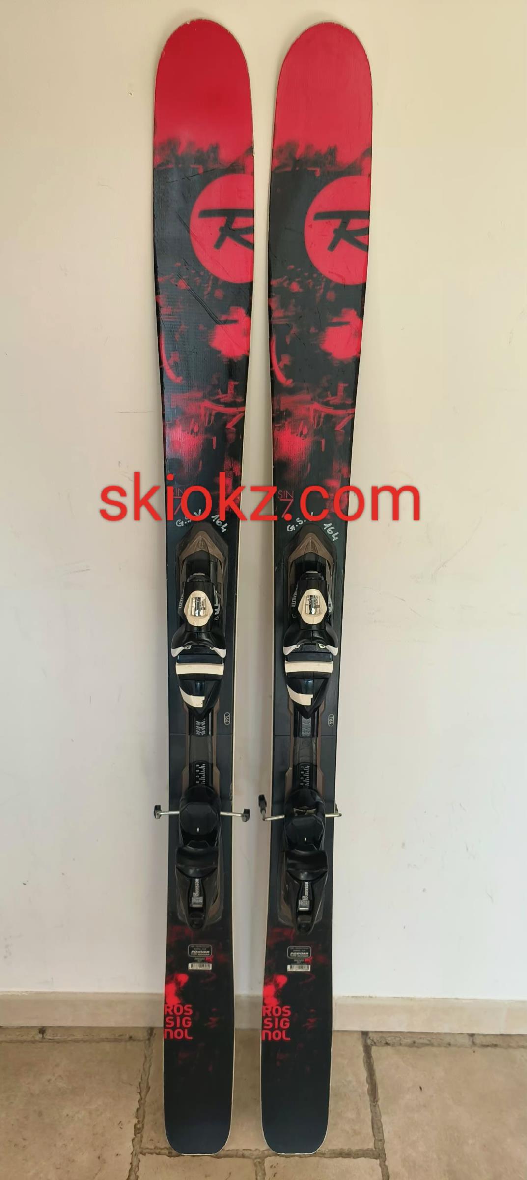 SKI D'OCCASION FREERIDE ROSSIGNOL SIN 7