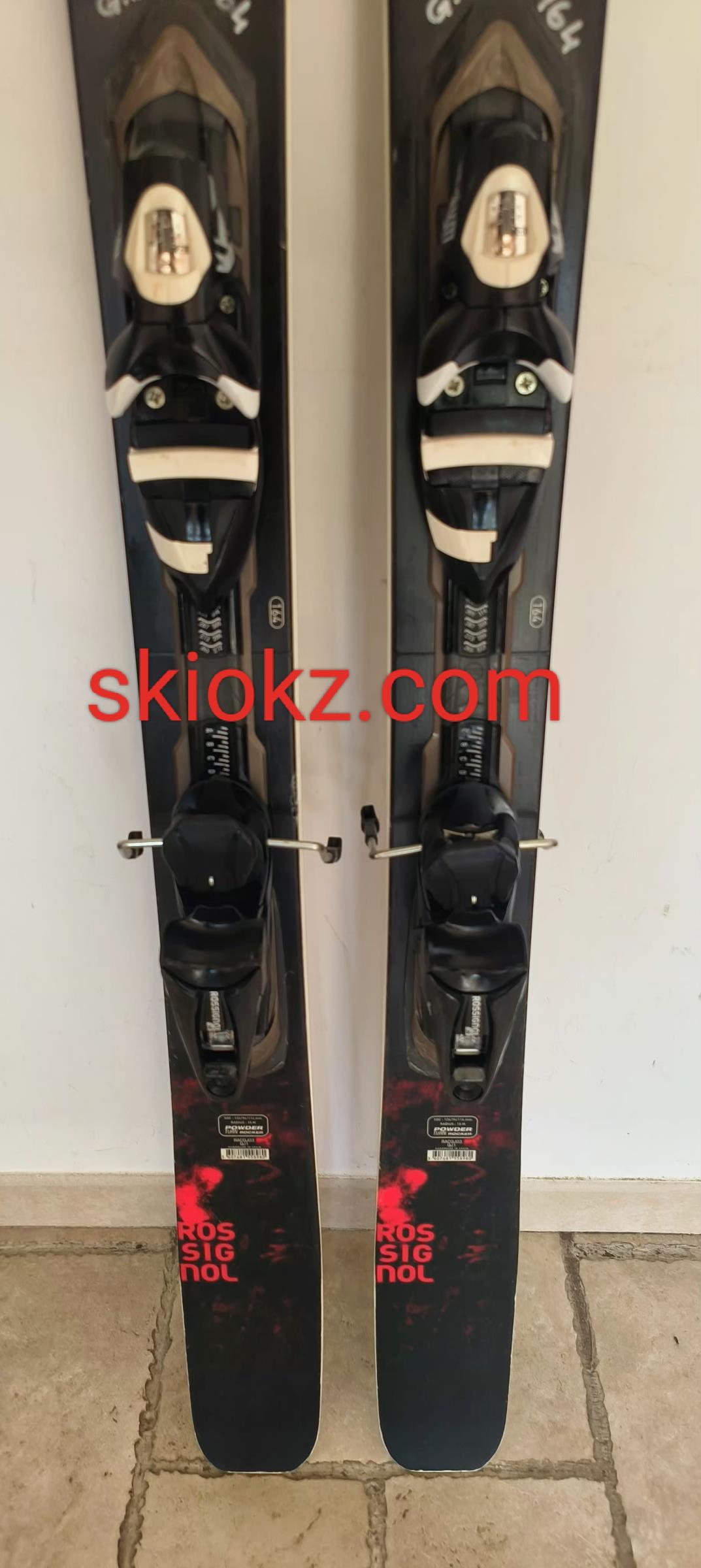 SKI D'OCCASION FREERIDE ROSSIGNOL SIN 7