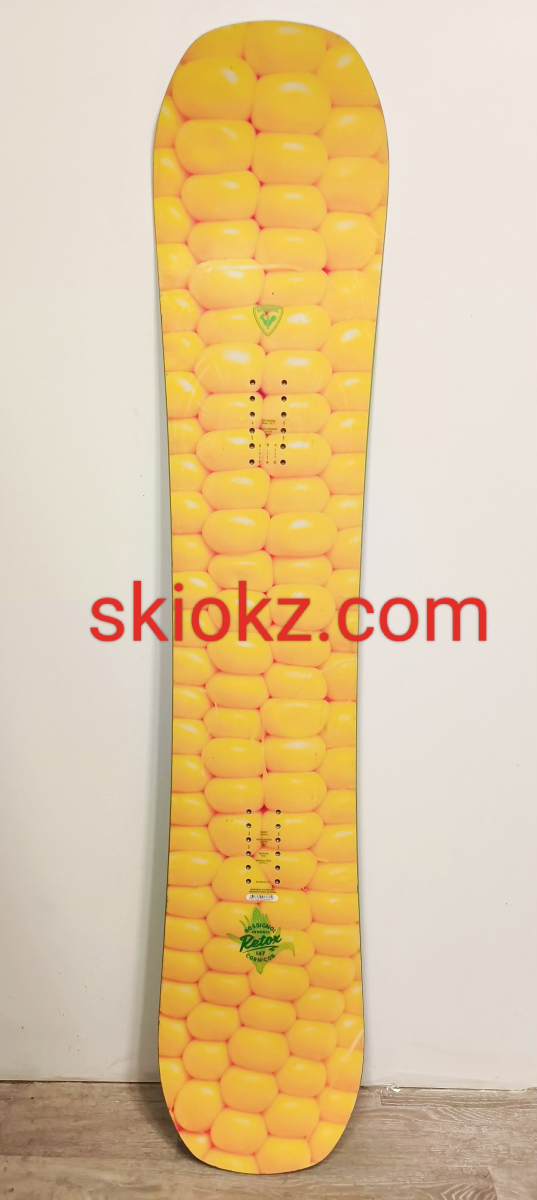 PLANCHE DE SNOWBOARD D'OCCASION TEST ROSSIGNOL RETOX JAUNE 2023
