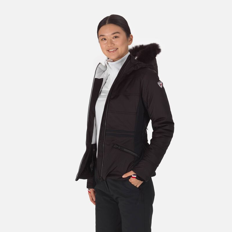 VESTE DE SKI FEMME ROSSIGNOL ROC BBLACK