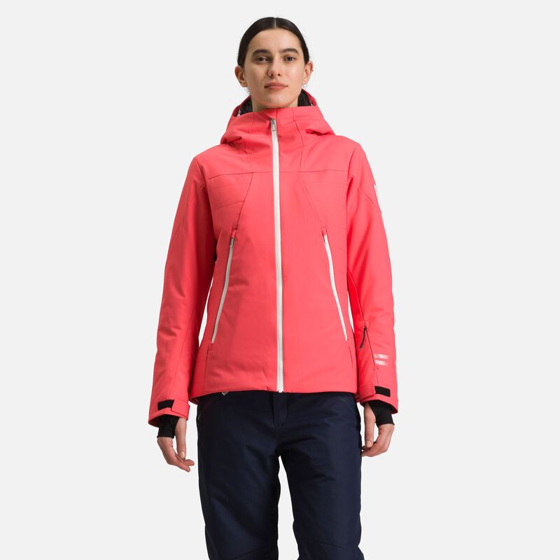 VESTE DE SKI FEMME ROSSIGNOL W FONCTION JKT CORAIL