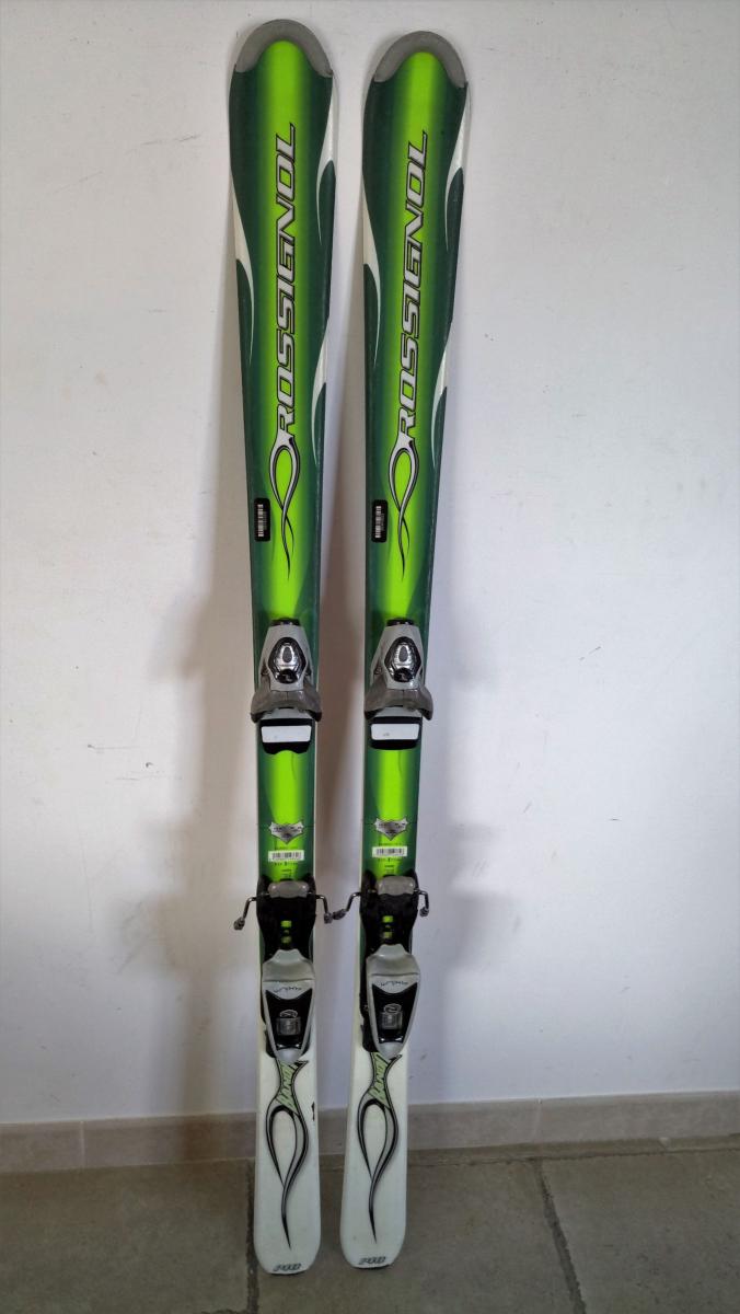 SKI D'OCCASION JUNIOR ROSSIGNOL BANDIT VERT