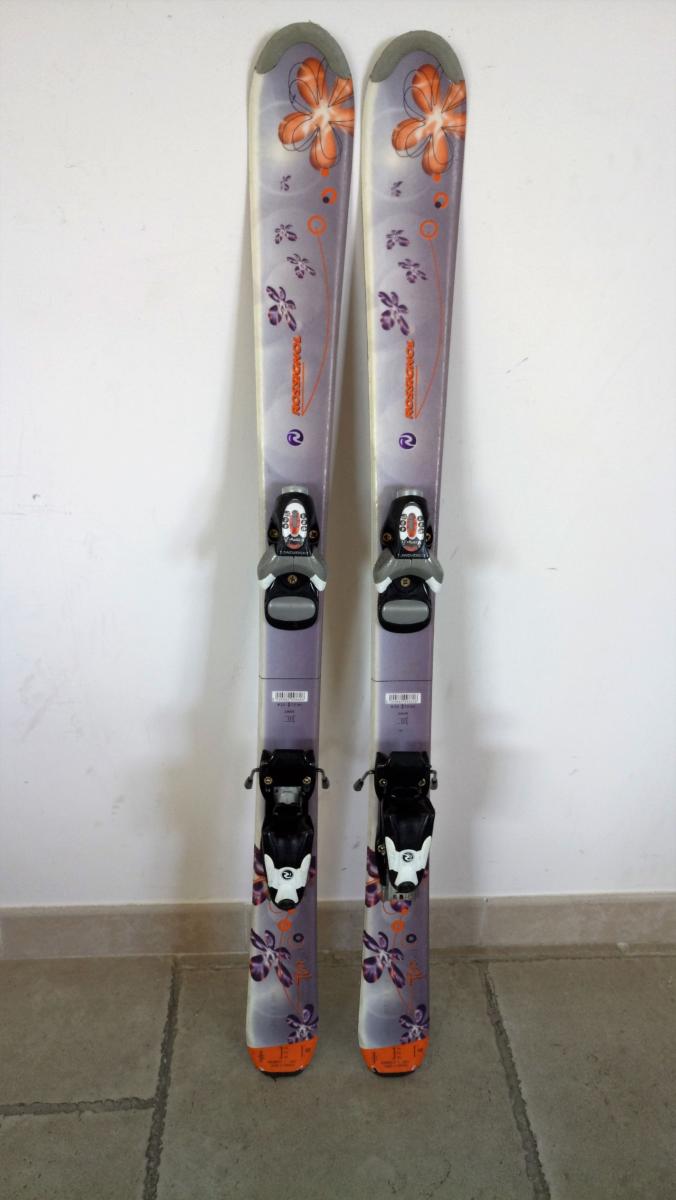 SKI D'OCCASION JUNIOR ROSSIGNOL FUN GIRL VIOLET