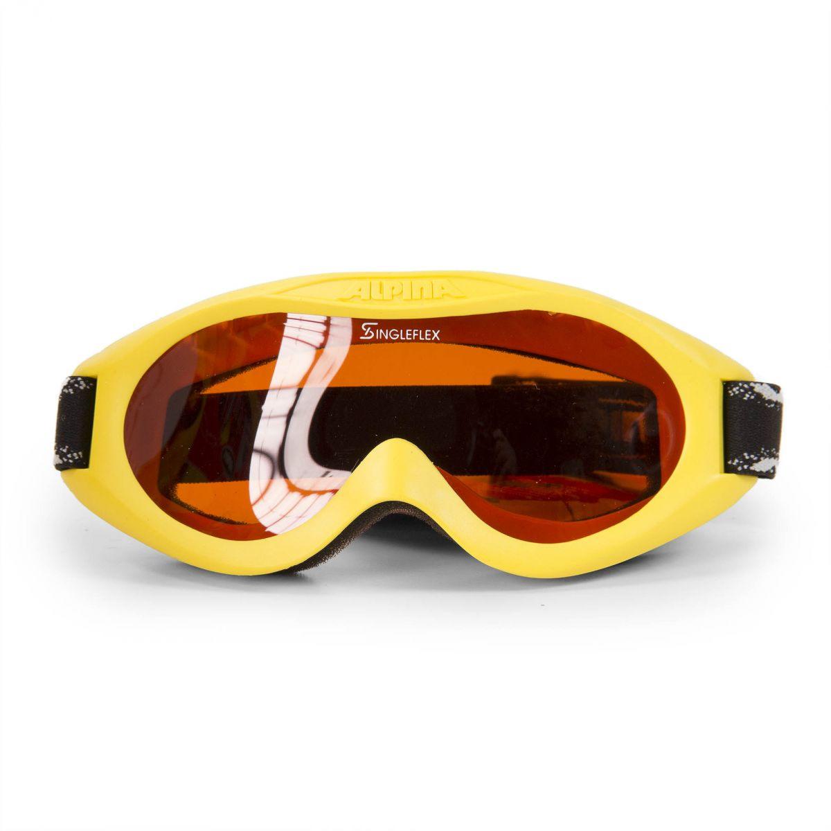 MASQUE DE SKI ENFANT 2 4 ANS ALPINA CARVY YELLO S.2 Skiokz