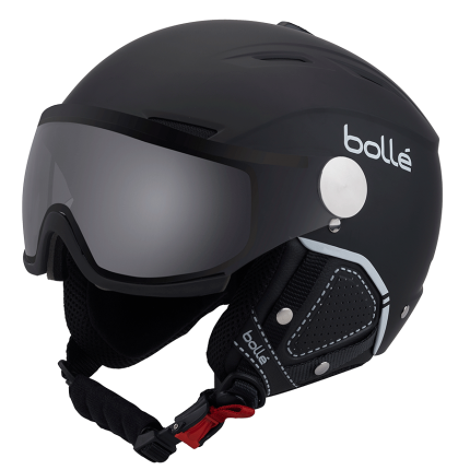 Bollé Might Visor Premium Black Matte & Grey + écran photochromique -  casque de ski neuf adulte