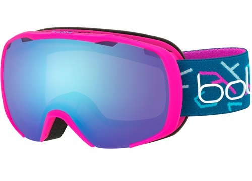 Masque de ski SOAR pour enfants par Hurley, bleu et rose 1012011C