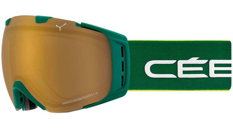 Masque de ski discount vert