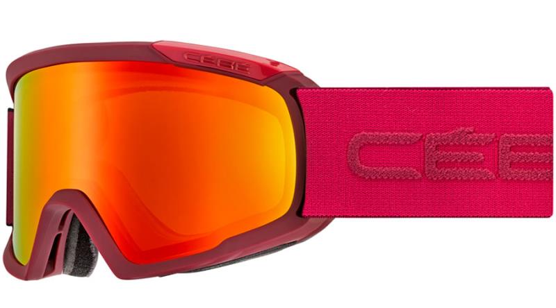 MASQUE DE SKI CÉBÉ FANATIC L FULL MAT RED 2019 CAT · Skiokz