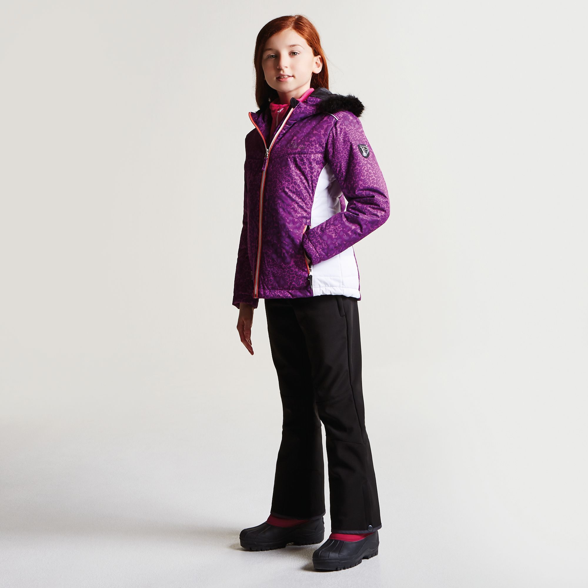 VESTE DE SKI JUNIOR FILLE DARE 2B MUSE VIOLETTE DGP325 Skiokz