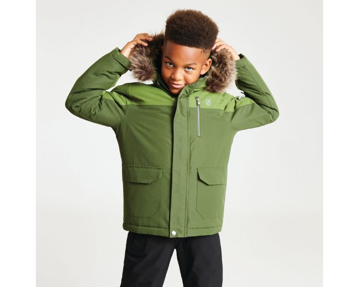 VESTE DE SKI JUNIOR DARE 2B RECKLESS JACKET MANTIS GREEN DKP356