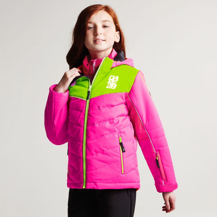 NORTHLAND Veste polaire de ski Enfant fille - Rose chiné