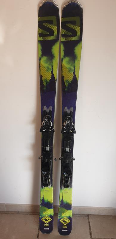 SKI D OCCASION SALOMON Q 85 2015 FIXATION SALOMON Skiokz