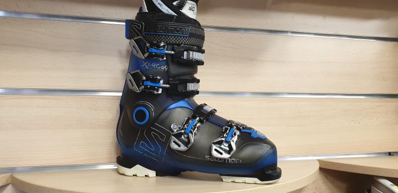 CHAUSSURE DE SKI D OCCASION HOMME SALOMON X PRO 90 BLACK BLEU Skiokz