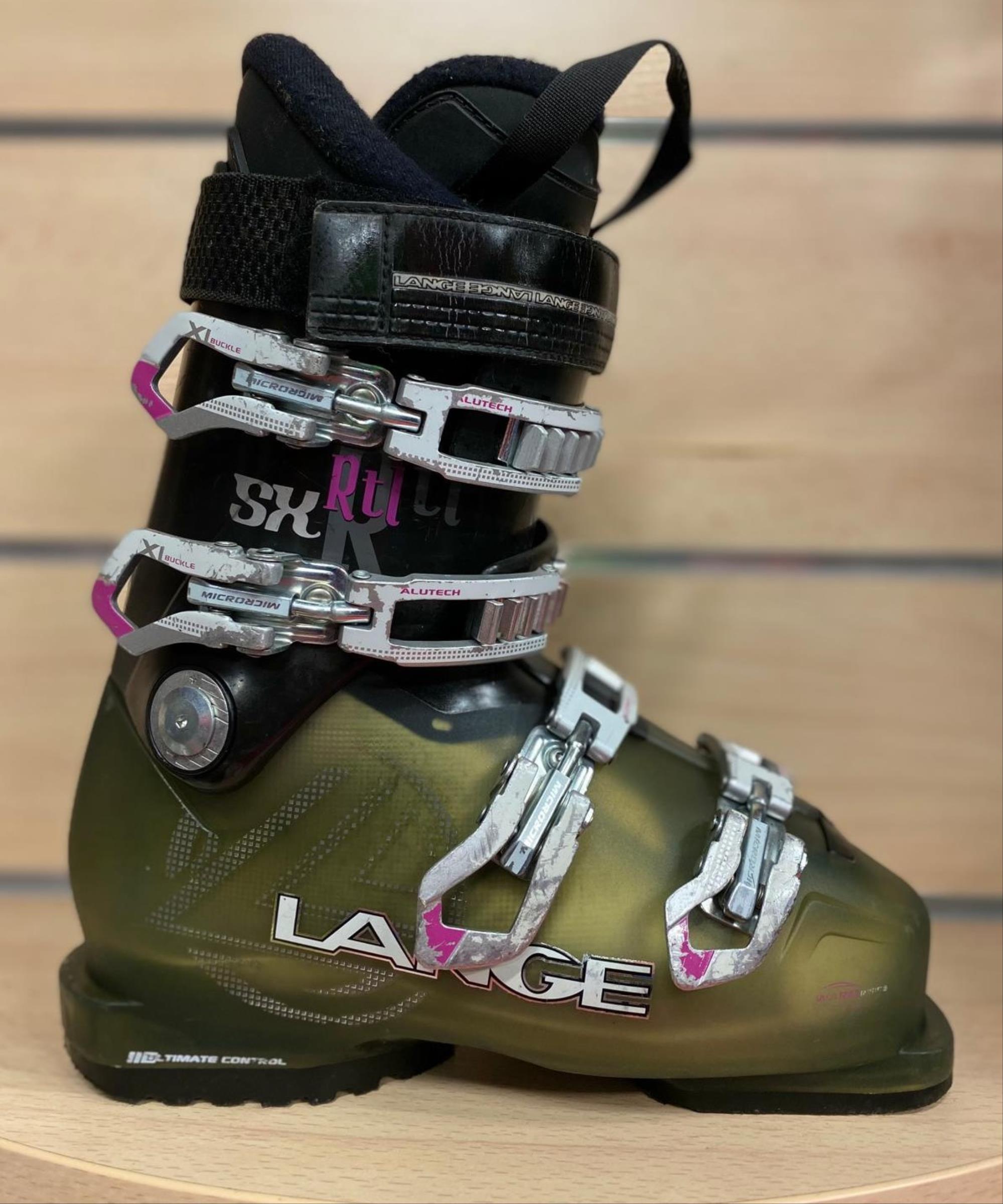 CHAUSSURE DE SKI D OCCASION FEMME LANGE SX 70 RTL W BLACK GREY