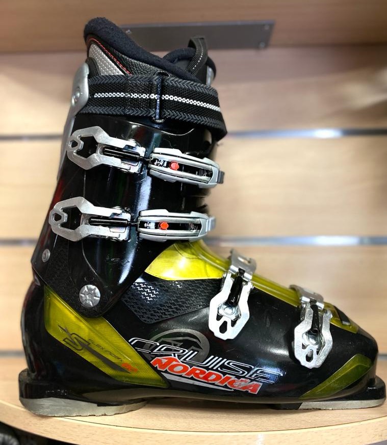 CHAUSSURE DE SKI D OCCASION HOMME NORDICA CRUISE 80 BLACK YELLOW