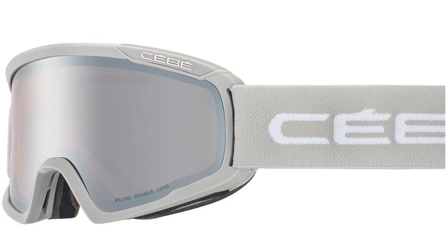 MASQUE DE SKI ADULTE CÉBÉ FANATIC M COOL GREY WHITE 2020 AMBER
