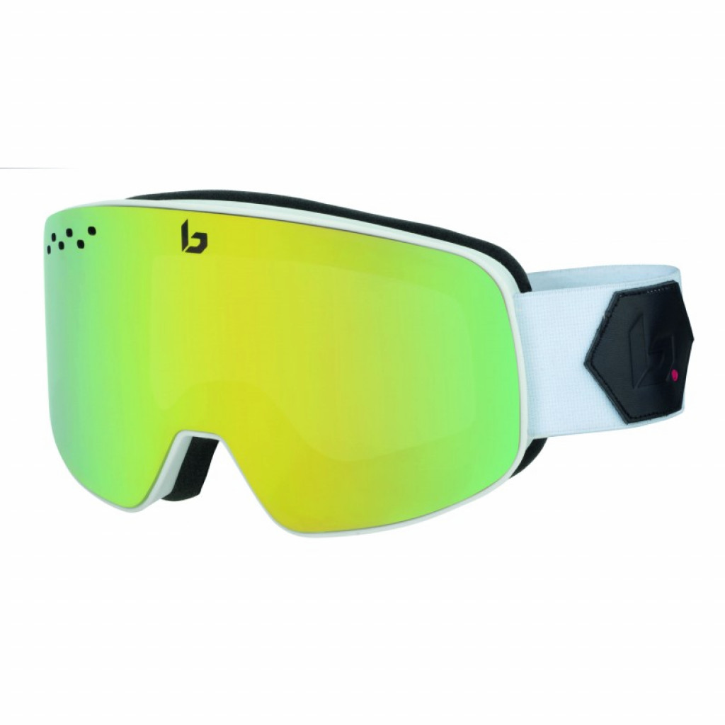 MASQUE DE SKI BOLLÉ NEVADA MATTE WHITE CORP 2019 SUNSHINE S3 · Skiokz