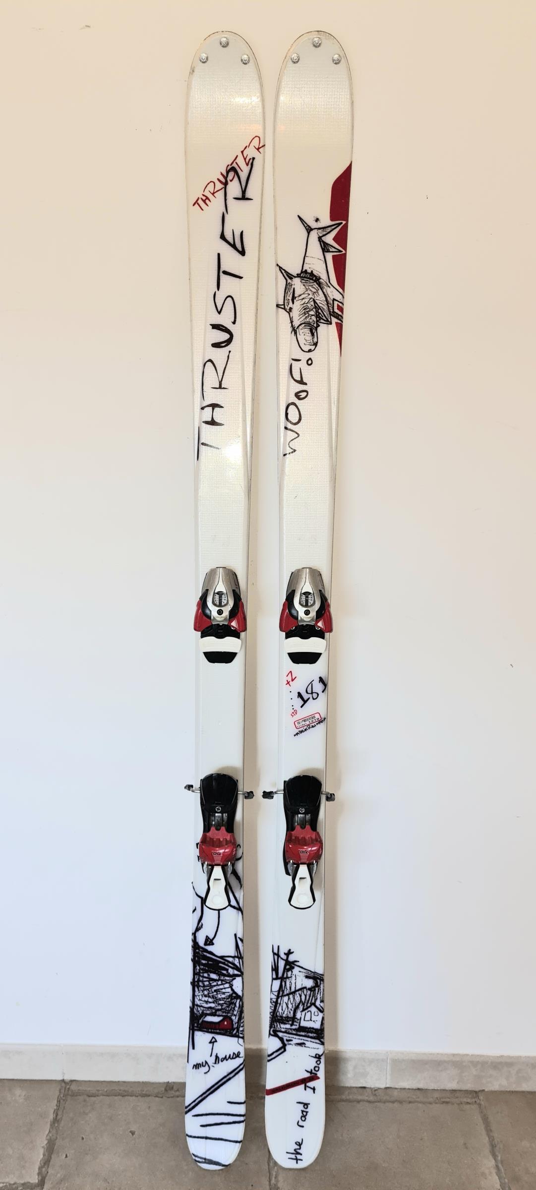 Salomon thruster shop skis