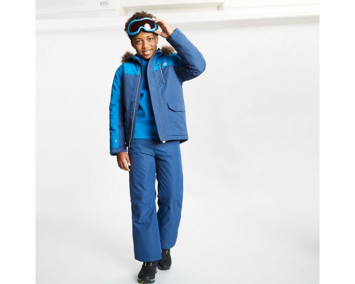 VESTE DE SKI TECHNIQUE JUNIOR GAR ON DARE 2B FURTIVE BLEU Skiokz