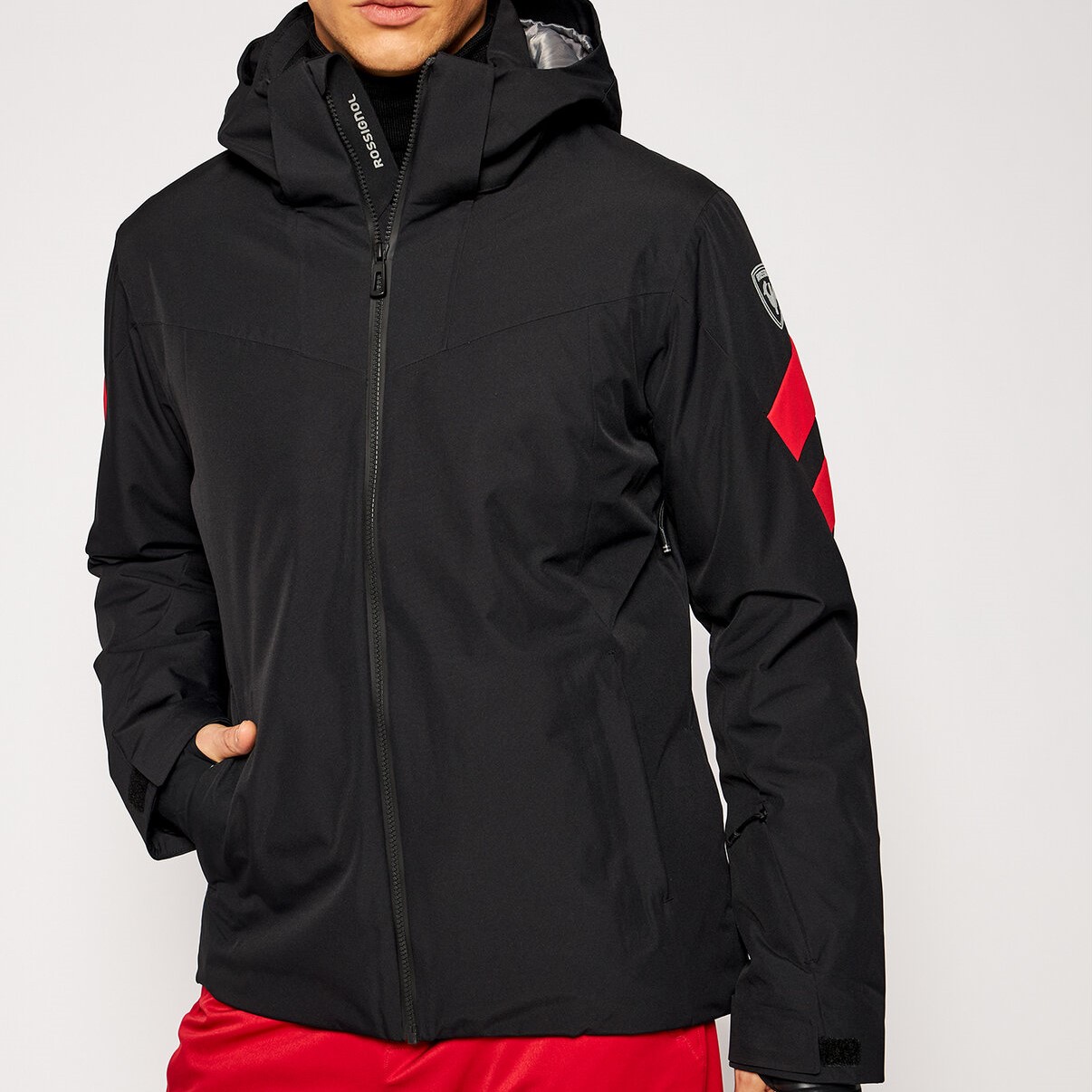 Tracksuit Veste Survêtement Homme ROSSIGNOL NOIR pas cher - Vestes