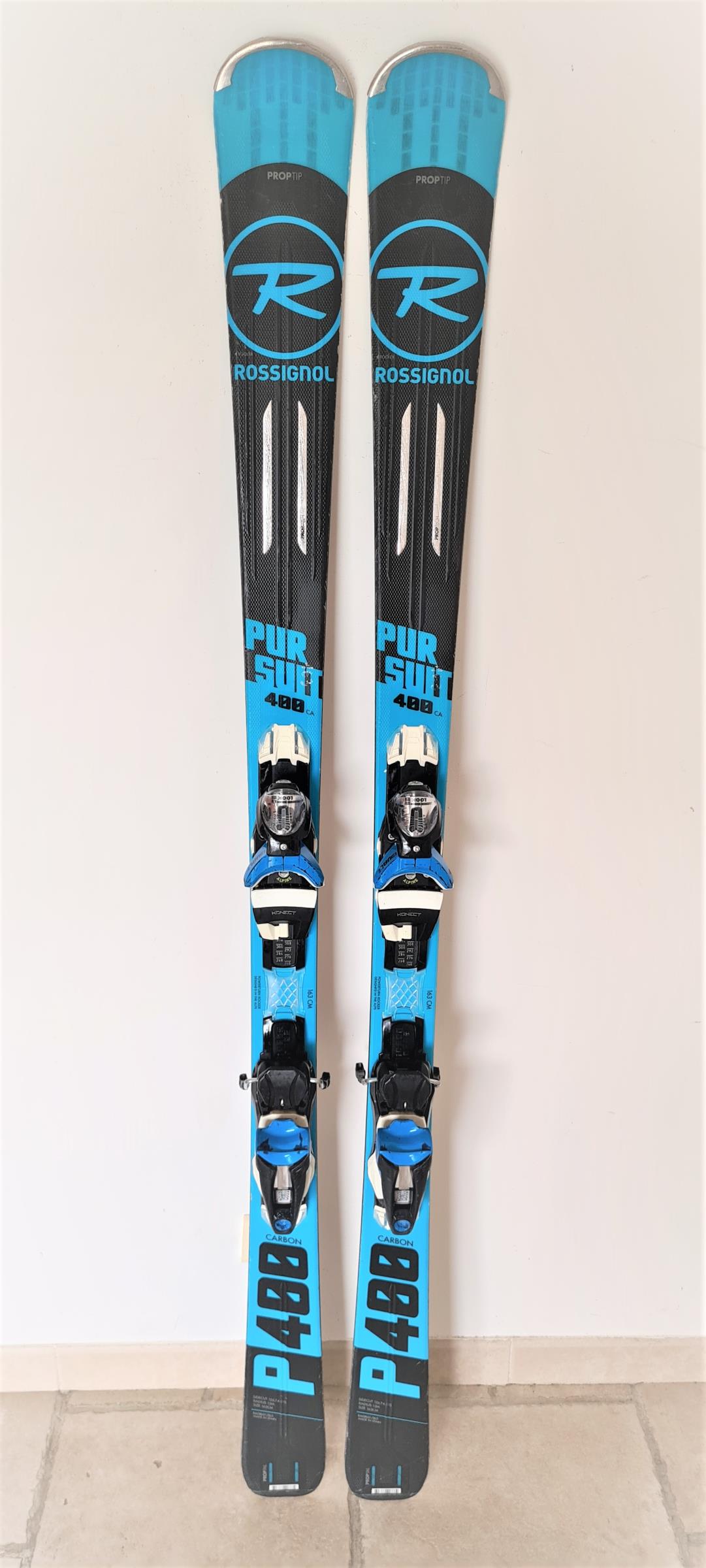 SKI D'OCCASION ROSSIGNOL PURSUIT 400 CARBON BLEU 2018