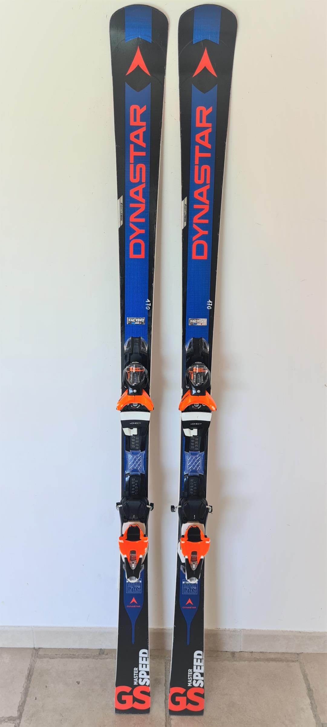 SKI D OCCASION DYNASTAR SPEED MASTER GS AN 2019 FIXATION KONECT SPX 12