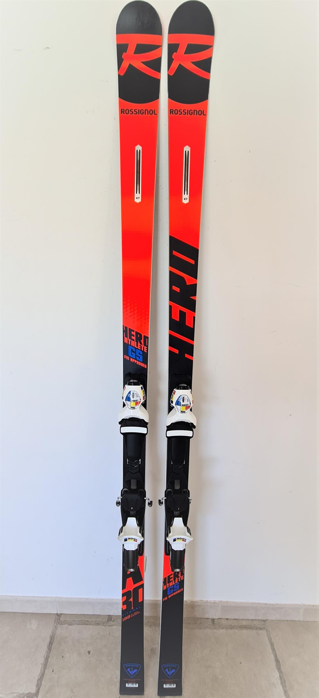 新到着 ROSSIGNOL HERO ATHLETE FIS GS 188cm - スキー