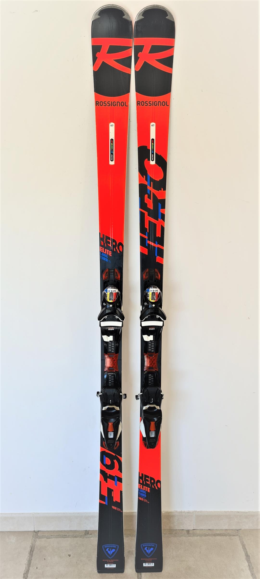 skis ROSSIGNOL HERO ELITE SL LIMITED TI 2022, titanal, grip walk + Look  Xpress 11 