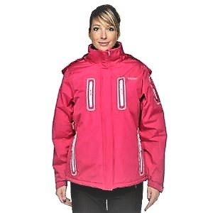 Veste de clearance ski rose femme